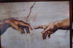 Hands of God &Adam, Sixtijnse kapel Michelangelo poster, Huis en Inrichting, Woonaccessoires | Schilderijen, Tekeningen en Foto's