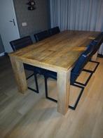 Houten Eettafel (zonder stoelen), Huis en Inrichting, Tafels | Eettafels, Ophalen, Gebruikt, 200 cm of meer, 50 tot 100 cm
