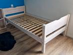 Eenpersoons bed Flexa - White wash, Ophalen, 85 tot 100 cm, Gebruikt, Matras