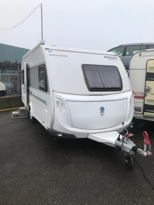 Knaus Sudwind 500 FU Excellent, frans bed, mover, luifel, Caravans en Kamperen, Caravans, Particulier, tot en met 4, 1000 - 1250 kg
