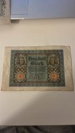 Duitsland 100 mark 1920, Postzegels en Munten, Bankbiljetten | Europa | Niet-Eurobiljetten, Ophalen of Verzenden, Duitsland