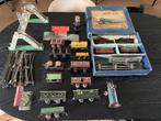 Voor- & naoorlogse treinset – locomotief, wagons, rails etc., Ophalen of Verzenden