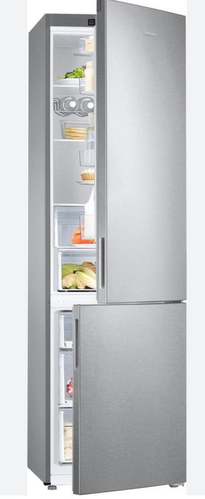 Samsung RB37J501MSL koel-vriescombinatie, Witgoed en Apparatuur, Koelkasten en IJskasten, Zo goed als nieuw, Met aparte vriezer