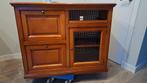Te koop mooie kersenhouten tv kast met laden, Ophalen, 100 tot 150 cm, Met deur(en), Zo goed als nieuw