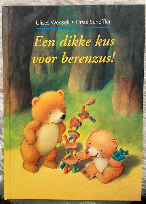 Een dikke kus voor berenzus!, Boeken, Kinderboeken | Kleuters, Zo goed als nieuw, Fictie algemeen, 4 jaar, Jongen of Meisje, Voorleesboek