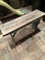 Klein houten bankje - Gratis af te halen, Ophalen, Gebruikt, Hout