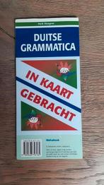 Duitse grammatica in kaart gebracht, Ophalen of Verzenden, Zo goed als nieuw