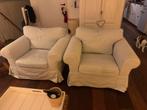 Twee Ektorp fauteuils, Ophalen of Verzenden, Gebruikt, Stof, 75 tot 100 cm