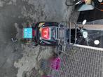 Zwarte scooter senzo blauw kenteken, Fietsen en Brommers, Scooters | Overige merken, Ophalen, Gebruikt, 49 cc, Senzo