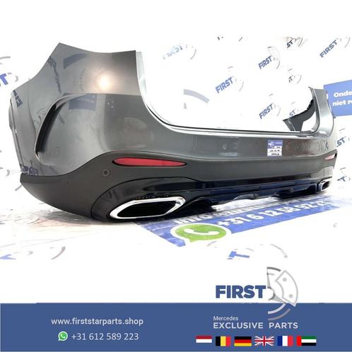 W254 GLC AMG ACHTERBUMPER DONKERGRIJS COMPLEET + DIFFUSER OR, Auto-onderdelen, Carrosserie en Plaatwerk, Bumper, Mercedes-Benz