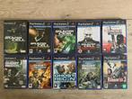 Tom Clancy 10 games conpleet, Spelcomputers en Games, Games | Sony PlayStation 2, Avontuur en Actie, Gebruikt, 1 speler, Ophalen of Verzenden