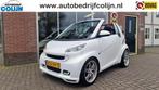 Smart Fortwo cabrio 1.0 Pulse, BRABUS, Leder, Stoelverwarmin, Auto's, Smart, Euro 5, Achterwielaandrijving, Gebruikt, Wit
