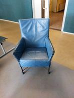 Montis Chaplin te koop, kleur origineel blauw, Huis en Inrichting, Gebruikt, Minder dan 75 cm, Design, Leer