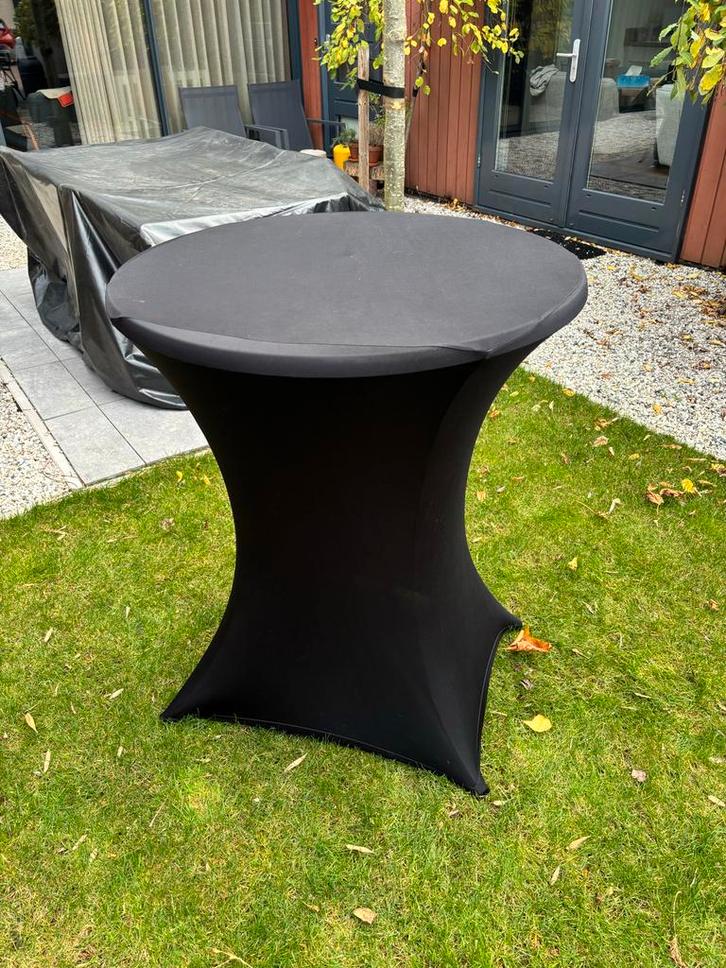 Statafel met hoes - Sediamo Horecamobilair, Tuin en Terras, Tuintafels, Gebruikt, Rond, Aluminium, Ophalen