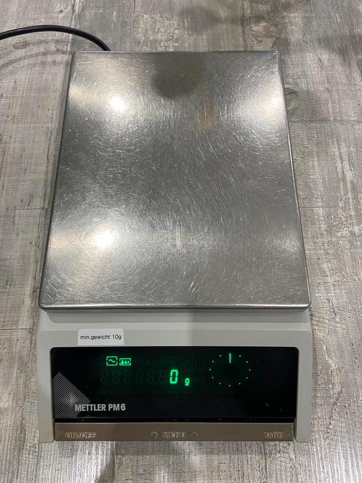 Professionele Mettler Toledo PM6 weegschaal, Witgoed en Apparatuur, Weegschalen, Zo goed als nieuw, Ophalen of Verzenden