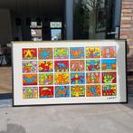 grote poster van Keith Haring genaamd Retrospect., Antiek en Kunst, Kunst | Schilderijen | Abstract, Ophalen