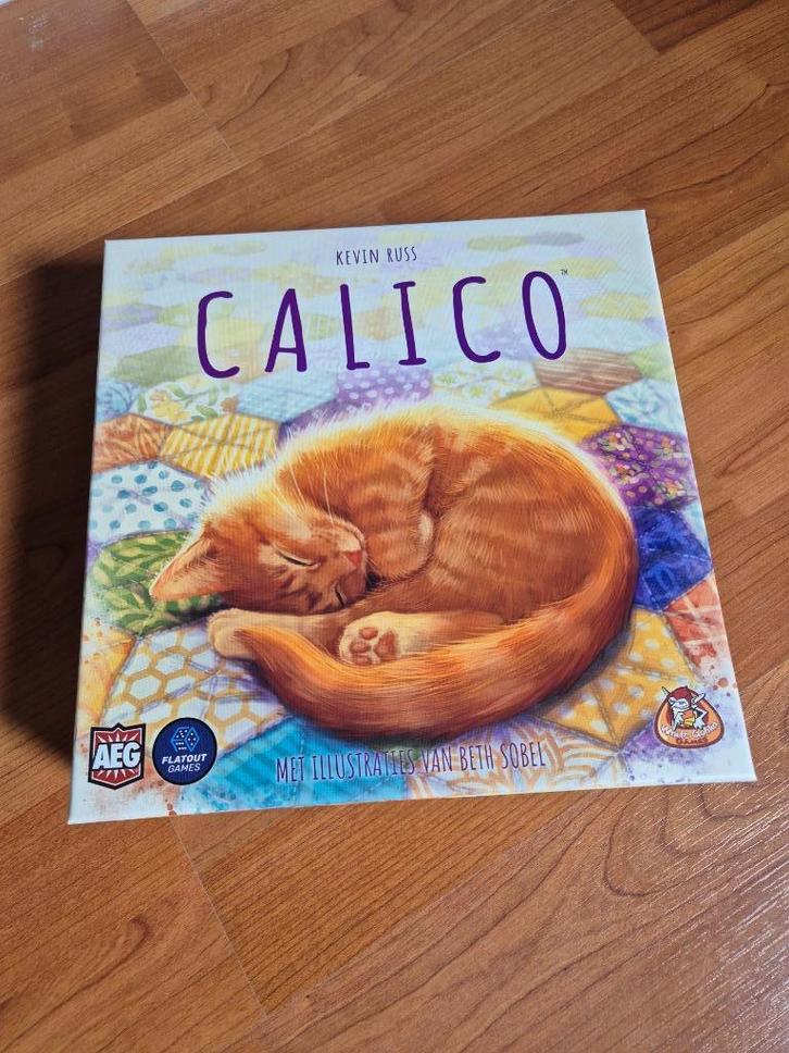 Calico, compleet (1 x gespeeld), Hobby en Vrije tijd, Gezelschapsspellen | Bordspellen, Zo goed als nieuw, Ophalen of Verzenden