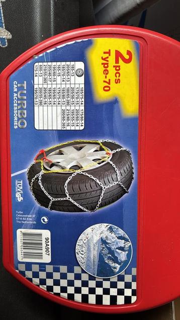 Ongebruikte Sneeuwkettingen - Type 70 beschikbaar voor biedingen