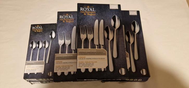 Ah royal van kempen en begeer bestek besteksets appetizer, Huis en Inrichting, Keuken | Bestek, Nieuw, Bestekset, Rvs of Chroom