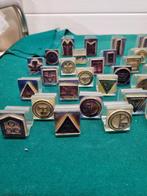 stempels middel landschap en personen, Verzamelen, Retro, Ophalen of Verzenden