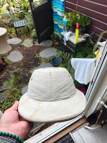 Vintage Tropenhelm Olympic Hat Works Madras beschikbaar voor biedingen