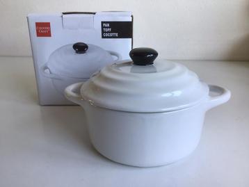 4x aardewerk pannetje cocotte beschikbaar voor biedingen