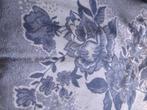 Dralon polyester deken XL 210 x 230 blauw wit, Ophalen, Zo goed als nieuw