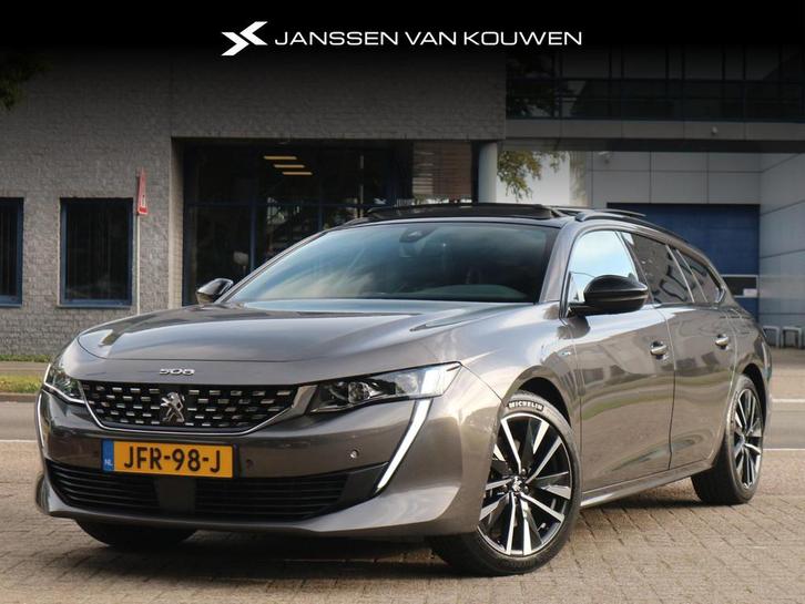 Peugeot 508 SW 1.6 Hybrid 225 GT / Active Suspension / FOCAL, Auto's, Peugeot, Bedrijf, Te koop, 360° camera, ABS, Achteruitrijcamera