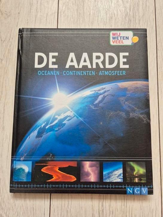 De aarde: oceanen - continenten - atmosfeer, Boeken, Kinderboeken | Jeugd | 10 tot 12 jaar, Zo goed als nieuw, Non-fictie, Ophalen of Verzenden