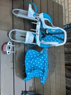 Fietszitje voor - gebruikt, Ophalen, Gebruikt, Voetsteuntjes, Voorzitje