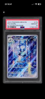 Poliwhirl 176 Illustration Rare PSA 10, Ophalen of Verzenden, Zo goed als nieuw, Losse kaart