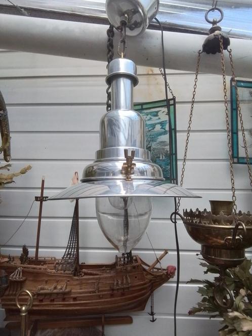 Scheepslamp., Antiek en Kunst, Curiosa en Brocante, Ophalen of Verzenden