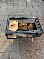 Hamsterkooi met spullen, Dieren en Toebehoren, Knaagdieren en Konijnen | Hokken en Kooien, Ophalen, Kooi, 60 tot 90 cm, Minder dan 75 cm