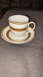 Bavarian garden kopje+schaaltje fine porcelain, Ophalen of Verzenden