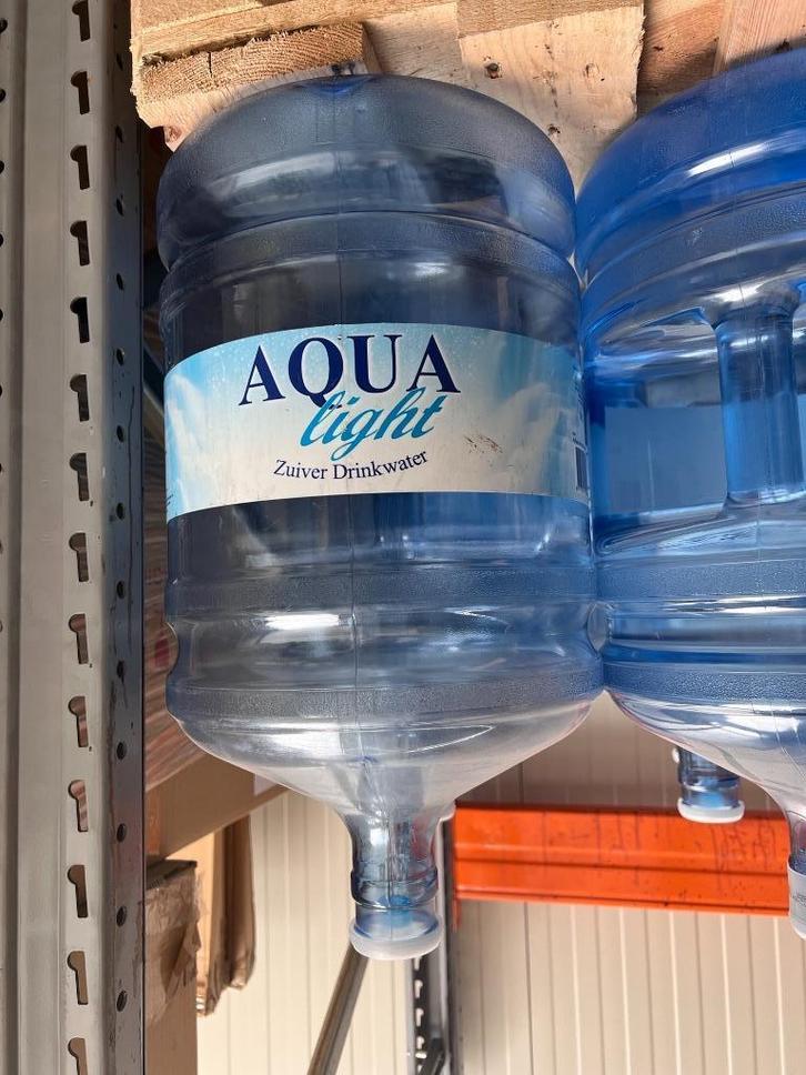 12x Aqua Light flessen a 18,9 liter, Hobby en Vrije tijd, Overige Hobby en Vrije tijd, Gebruikt, Ophalen