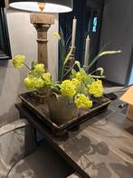Kunstbloemen sneeuwballen en grassen decoratie, Ophalen of Verzenden, Zo goed als nieuw, Binnen