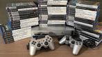 PlayStation 2 Silver – Met meer dan 40 games + 1 controller., Spelcomputers en Games, Spelcomputers | Sony PlayStation 2, Phat