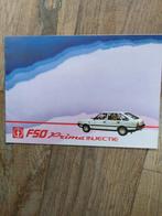 Fso prima injectie folder 1991, Boeken, Auto's | Folders en Tijdschriften, Ophalen of Verzenden, Zo goed als nieuw, Overige merken
