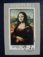 Postzegels Albanië 1969 Mona Lisa - cat.w € 3,50., Postzegels en Munten, Ophalen of Verzenden, Overige landen, Gestempeld
