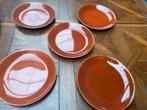 Vintage 5 stuks villeroy en boch borden, Antiek en Kunst, Ophalen of Verzenden