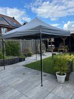 Te huur, Luxe pop-up partytent 3x3meter grijs, snel opzetten, Tuin en Terras, Partytenten, Ophalen, Opvouwbaar, Partytent, Minder dan 4 meter