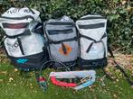 Naish pivot kiteset 6, 8 m (s26) en 10m (s27) inclusief bar, Watersport en Boten, Kitesurfen, Geen board, Ophalen of Verzenden
