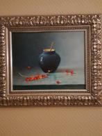 Stilleven met gemberpotje en aalbessen, Ophalen of Verzenden