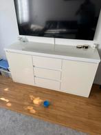 Dressoir Roma Hoogglans Wit, Huis en Inrichting, Kasten | Dressoirs, Ophalen, Zo goed als nieuw, 25 tot 50 cm