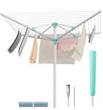 SONGMICS Droogmolen - 50m Droogruimte, Tuin en Terras, Droogmolens en Wasrekken, Ophalen of Verzenden, Nieuw, Droogmolen