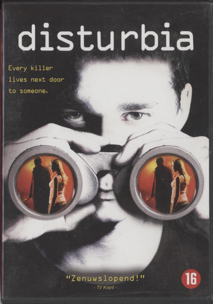 73) Disturbia: met Shia LaBeouf en Davis Morse, Cd's en Dvd's, Dvd's | Actie, Gebruikt, Actiethriller, Vanaf 16 jaar, Ophalen of Verzenden