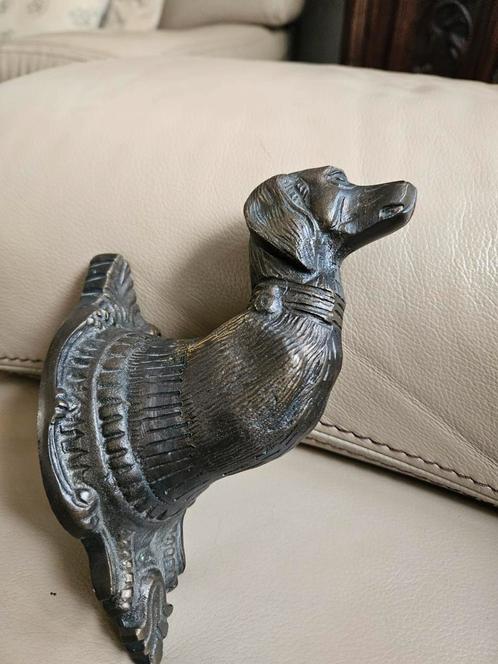 bronzen victoriaanse  hondenriem hanger, Antiek en Kunst, Kunst | Designobjecten, Ophalen of Verzenden