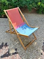 WELTEVREE Moderne strandstoel, Ophalen, Zo goed als nieuw, Hout, Inklapbaar