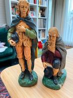 2 gipsen beelden voor kerststal, Verzamelen, Beelden en Beeldjes, Ophalen, Zo goed als nieuw
