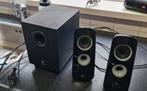 Logitech music boxen, Audio, Tv en Foto, Luidsprekers, Overige merken, Gebruikt, Ophalen of Verzenden, Minder dan 60 watt
